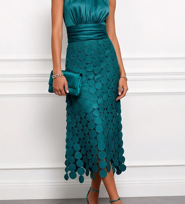 Alena – Elegantné midi šaty