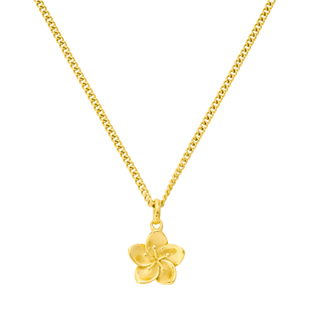 Hibiskusový náhrdelník