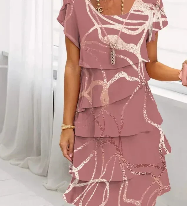 Beatrice - Elegantná Šaty Pohodlného Strihu