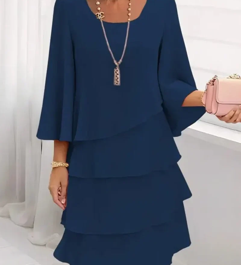Catherine - Elegantná šaty s pruhmi
