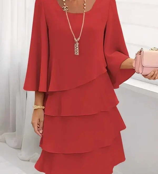 Catherine - Elegantná šaty s pruhmi