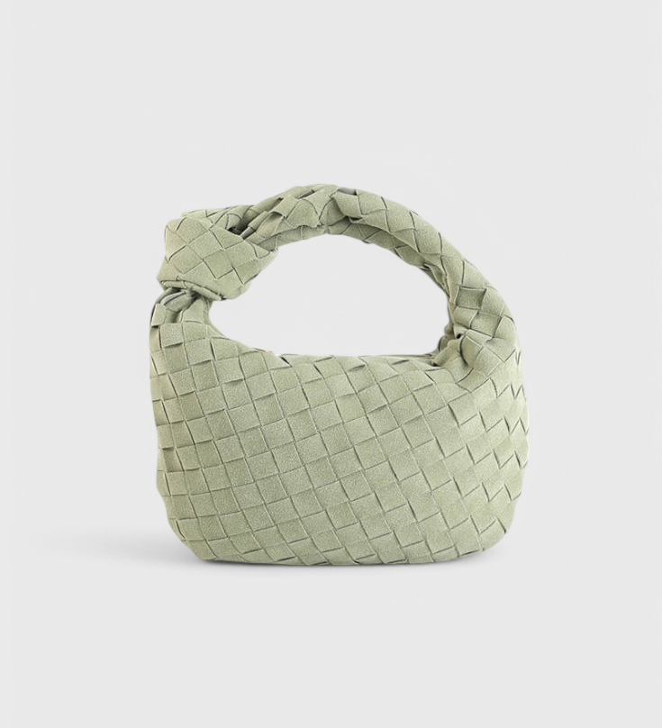 Mini Remi Woven Taška s Detailom Uzla