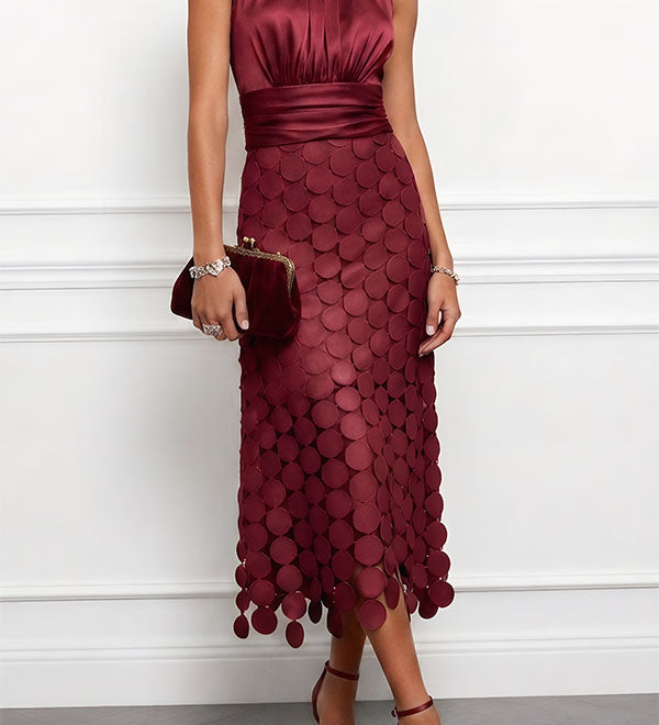 Alena – Elegantné midi šaty