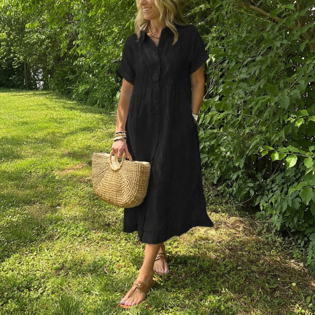 Odetka – Boho voľné maxi šaty