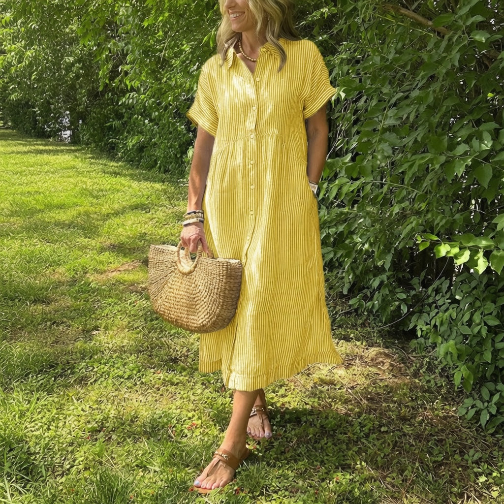 Odetka – Boho voľné maxi šaty
