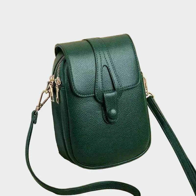 Elegantná retro kožená taška