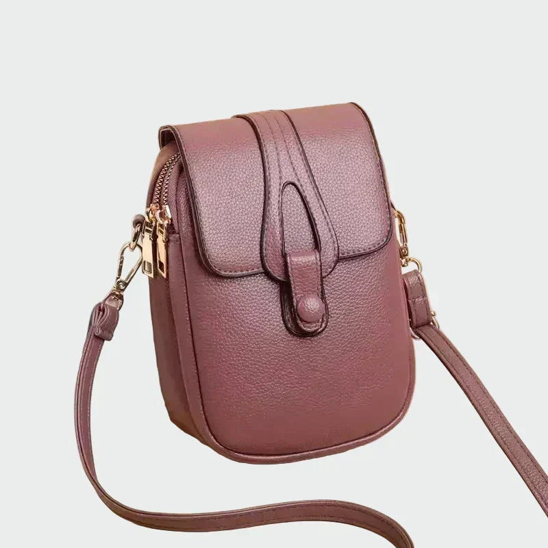 Elegantná retro kožená taška