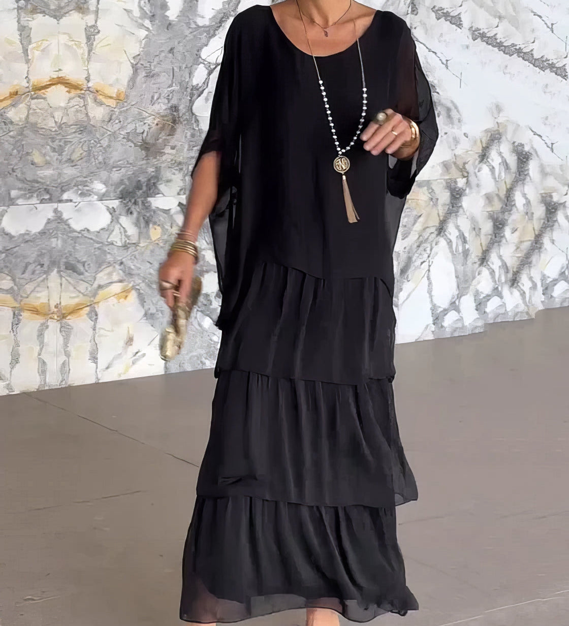 Caroline | Elegantná maxi šaty, pohodlné na všetky príležitosti