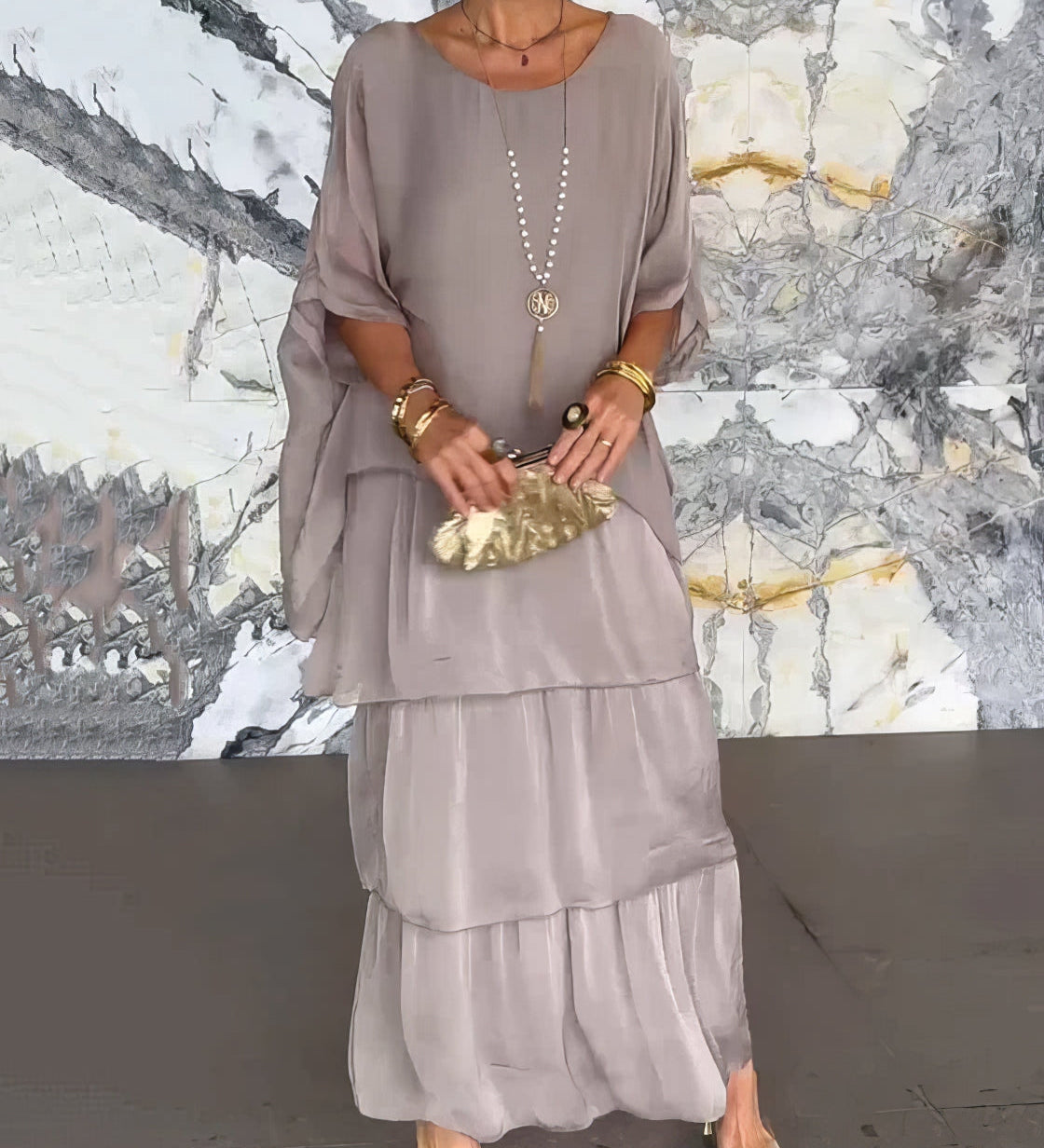 Caroline | Elegantná maxi šaty, pohodlné na všetky príležitosti